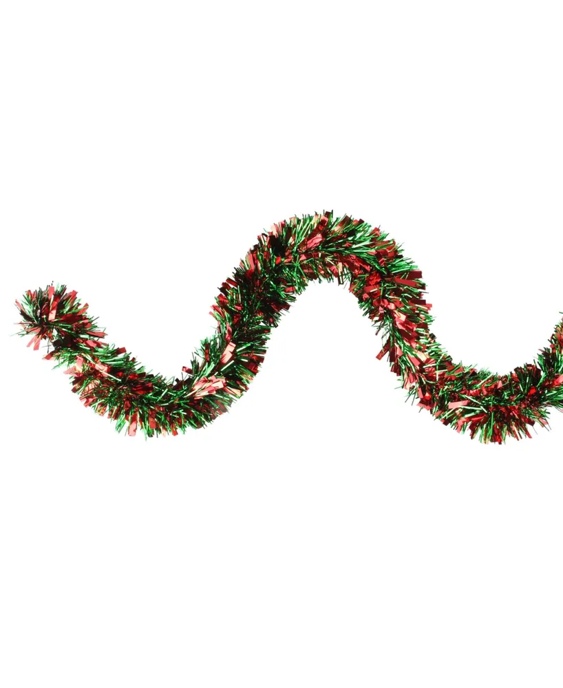 Northlight Wide Cut Christmas Tinsel Garland-Unlit