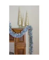 Northlight Unlit Tinsel Wide Cut Artificial Christmas Garland