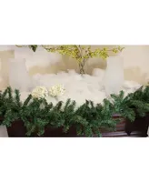 Northlight Iridescent so Fluff Cra Pull Snow Christmas Decor