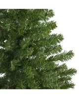 Northlight Canadian Pine Artificial Christmas Wall Tree-Unlit