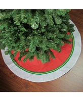 Northlight Border Accents Christmas Tree Skirt