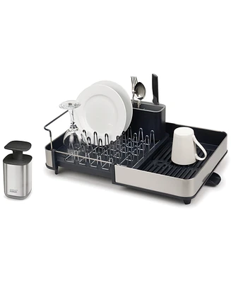 Joseph Joseph Hygienic Soap Dispenser & Smart Dish Rack Set