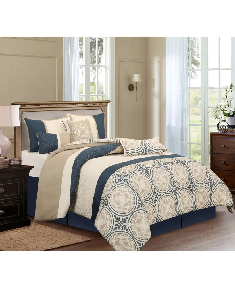 Nanshing Athens 7-Piece Queen Comforter Set