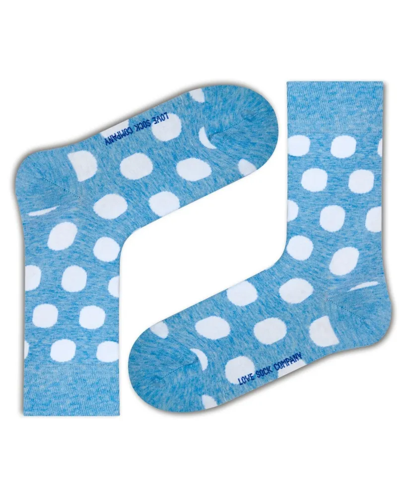 Big Polka Cotton Dots Crew Socks