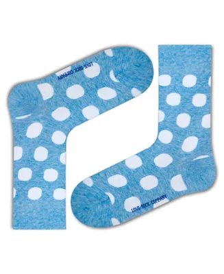 Big Polka Cotton Dots Crew Socks