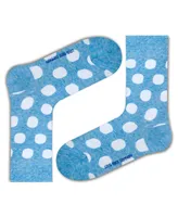 Big Polka Cotton Dots Crew Socks