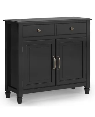 Simpli Home Connaught Solid Wood Entryway Storage Cabinet