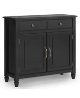 Simpli Home Connaught Solid Wood Entryway Storage Cabinet