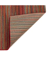Liora Manne Marina Stripes 1'11" x 7'6" Runner Rug