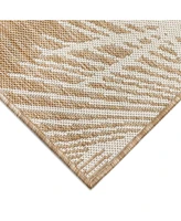 Liora Manne' Carmel Palm 7'10" x 9'10" Outdoor Area Rug