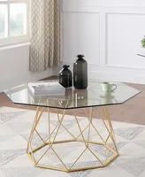 Trystance Glass Top Coffee Table