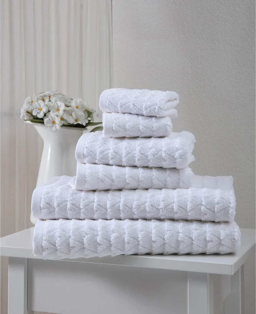 Ozan Premium Home Azure Collection Towel Sets 6-Pack