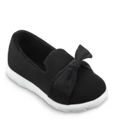 Isotoner Signature Women's Indoor/Outdoor Zenz Hatch Knit Closed-Back with Tie Slip-Ons