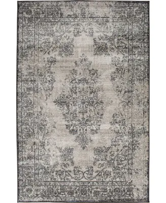 Portland Textiles Corfu Goddard Bone 7'10" x 9'10" Area Rug