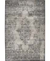 Portland Textiles Corfu Goddard Bone 7'10" x 9'10" Area Rug