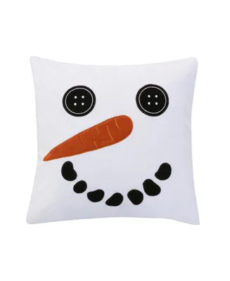 Levtex Northern Star Frosty Applique Decorative Pillow, 18" x 18"