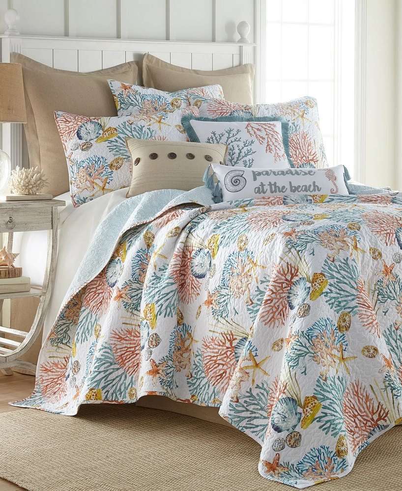 Levtex Bay Islands 3-Pc. Quilt Set, King