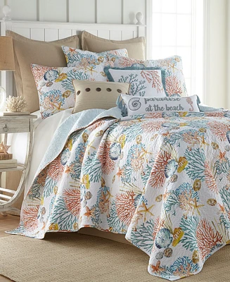 Levtex Bay Islands 3-Pc. Quilt Set, King