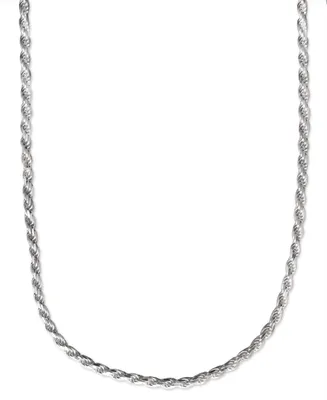 Men's Sterling Silver Necklace, 22" 4
