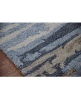 Amer Rugs Abstract Abs-5 Aquamarine 2' x 3' Area Rug