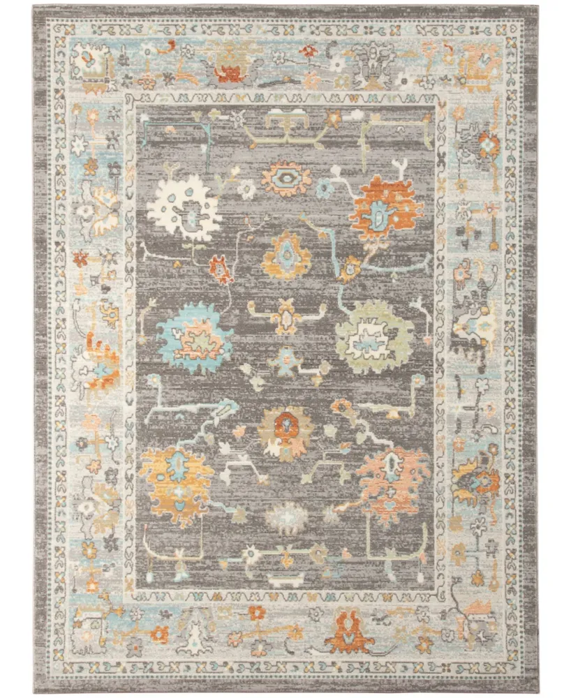 Amer Rugs Bohemian Bhm-2 Taupe 5'1" x 7'6" Outdoor Area Rug