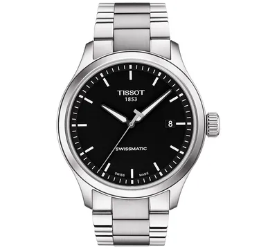 Tissot Men's Swiss Automatic Gent Xl Swissmatic Stainless Steel Bracelet Watch 43mm