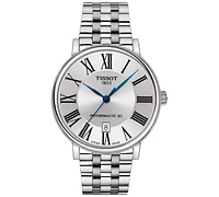 Tissot Men's Swiss Automatic Carson Premium Powermatic 80 Stainless Steel Bracelet Watch 40mm