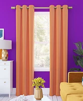 Sun Zero Harper Bright Vibes 100% Blackout Grommet Curtain Panel