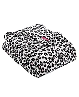 Betsey Johnson Betsey's Leopard Ultra Soft Plush Blanket