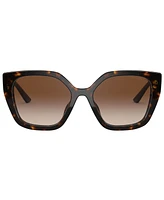 Prada Monochrome Rectangular Women's Sunglasses, Pr 24XS
