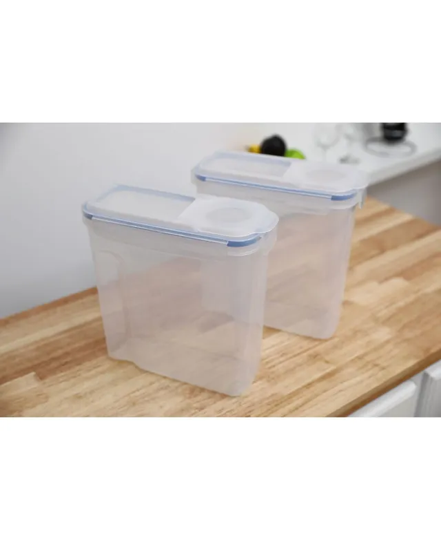 Basicwise Snack Plastic Bpa-free Reusable Food Storage Container Set with  Lid in the Food Storage Containers department at