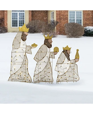 National Tree Company 3 Wisemen with Led Lights