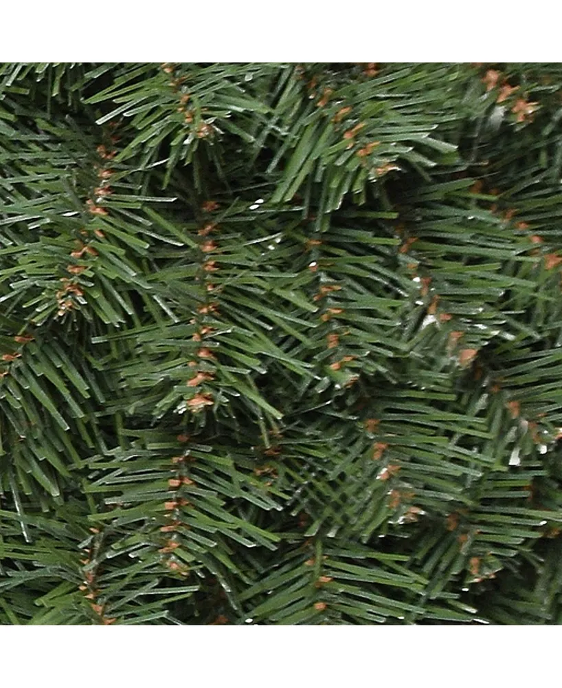 National Tree Company 2x4' Entrance Trees in Black/Gold Pot w Clear Lts, 24" Wreath w/Warm White Lts, 9'x8" Garland w/Clear Lts