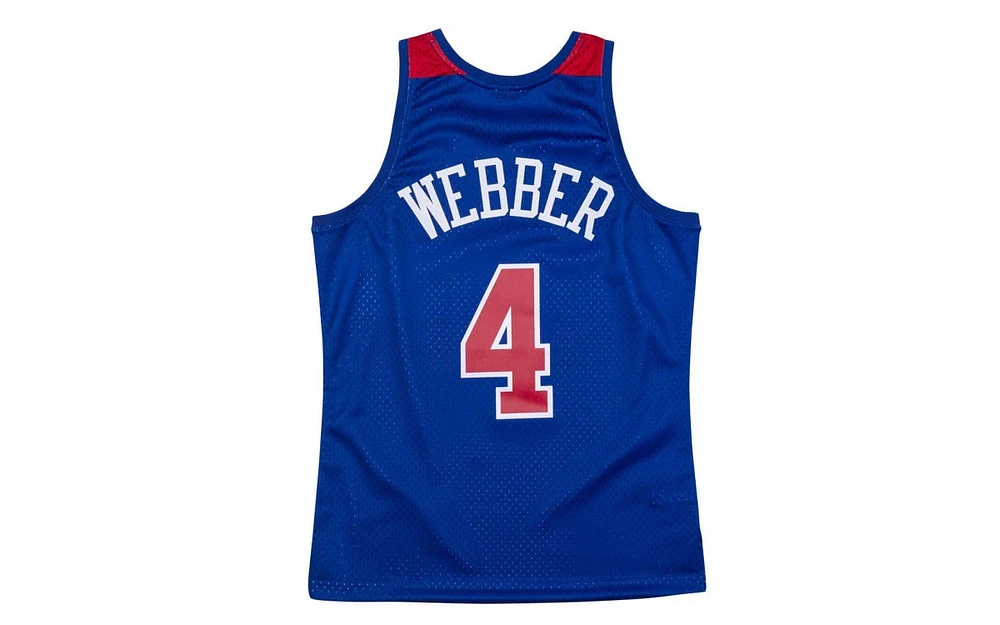 Mitchell & Ness Washington Bullets Chris Webber Men's Hardwood Classic Swingman Jersey