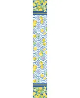 Laural Home Lovely Lemons 13x90 Table Runner