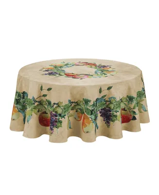 Laural Home Palermo 70 Round Tablecloth