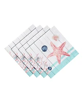 Laural Home Coastal Christmas Napkin - Set of 4