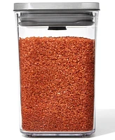 Oxo Steel Pop Small Square Short 1.1-Qt. Food Storage Container