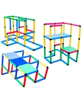 Funphix Create and Play Life Size Structures Standard Set, 199 Pieces