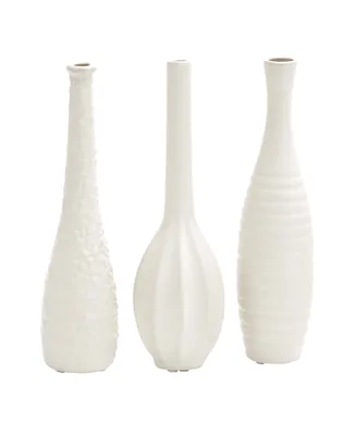 Ceramic Glam 2 Piece Vase Set
