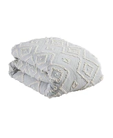 Swift Home Astonishing Rukai Clip Jacquard Gauze 5 Piece Comforter Set