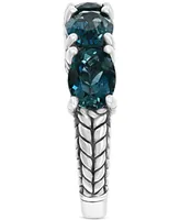 Effy London Blue Topaz Statement Ring (3-3/4 ct. t.w.) Sterling Silver