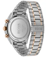 Hugo Boss Men's Chronograph Champion Stainless Steel Bracelet Watch 44mm