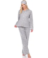 Women's Pajama Set, 3 Piece