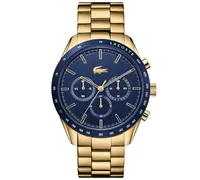 Lacoste Men's Boston Gold-Plated Bracelet Watch 42mm