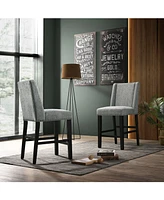 Zoe Upholstered Counter Stool, Set of 2