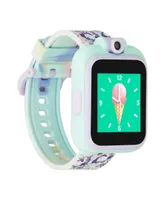 Kid's Playzoom 2 Tie Dye Unicorn Print Tpu Strap Smart Watch 41mm