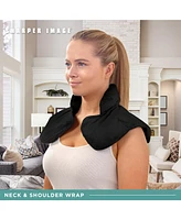 Sharper Image Warming & Cooling Aromatherapy Neck Shoulder Wrap Pad