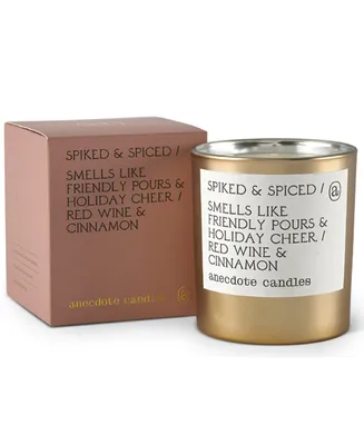 Anecdote Candles Spiked & Spiced Gold Tumbler Candle, 9-oz.
