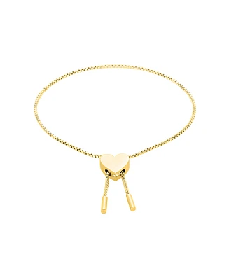 Adornia Heart Bolo Bracelet
